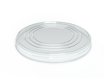 Pokrywka płaska rPET do pojemników o poj. 1100-1500 (paczka 50 szt)