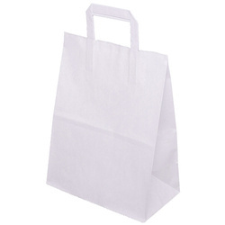 Torba papierowa biała 24,5 cm x 22 cm x 11 cm (paczka 250 szt).