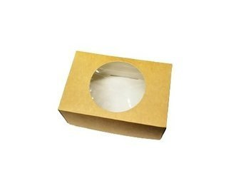 Pudełko z oknem PLA 16,5 x 11 x 8 (paczka 100 szt).