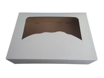 Pudełko na ciasta, ciastka z  oknem 31 x 22 x 8 (paczka 50 szt).