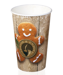 Kubek papierowy CIASTUŚ poj. 200 ml (paczka 50 szt).