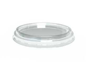 Pokrywka dwustopniowa rPet do pojemnika (paczka 40 szt)