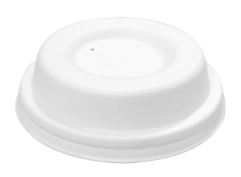 Wieczko bez otworu z trzciny cukrowej do pojemnika na sos  (paczka 50 szt).