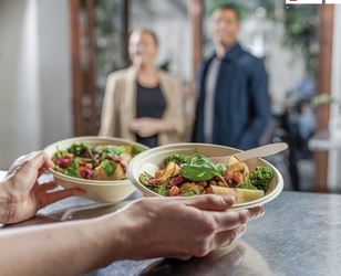 Eko miska 900 ml Pure Fiber (paczka 180 szt).