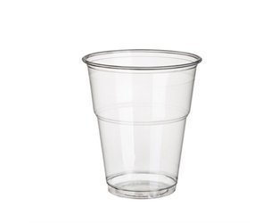 Kubek PLA do piwa z uskokiem poj. 400 ml (paczka 70 szt).
