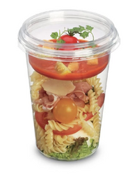 Pojemnik na sałatki poj: 500 ml (paczka 100 szt)