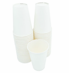 Kubek papierowy jednowarstwowy Eko poj.180 ml (paczka 50 szt).