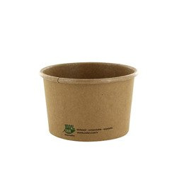 Pojemnik kraft na zupę poj. 230 ml (paczka 25 szt).