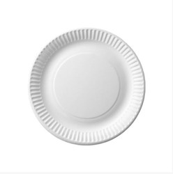 Talerz papierowy średnica 18 cm (paczka 100 szt).
