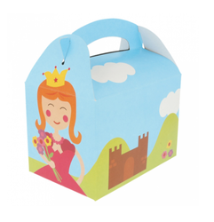 Pudełko z uchwytem dla dziewczynki 17 x 16 x 10 (paczka 50 szt).