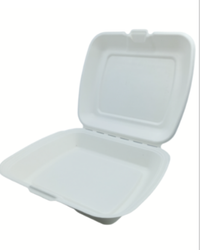 Menu box 1 komorowy z trzciny cukrowej 230 x 205 x 40/70 (paczka 50 szt).