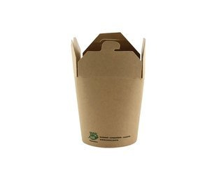 Box kraft 230 ml 7,5 x 6,5 x 5,8 (paczka 25 szt).