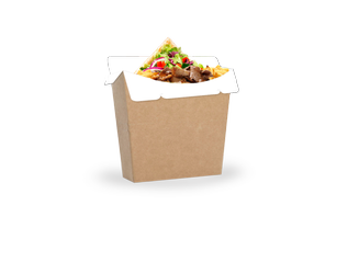 Pudełko take away 16 x 15 x 7 (paczka 100 szt).