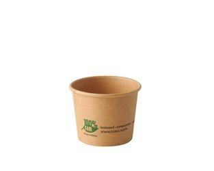 Pojemnik papierowy kraft poj. 60 ml (paczka 50 szt).