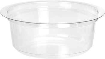 Pojemnik okrągły z rPET na sos -  poj. 100 ml (paczka 50 szt)