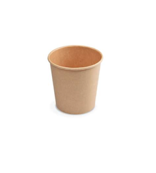 Kubek papierowy kraft poj. 100 ml (paczka 50 szt).
