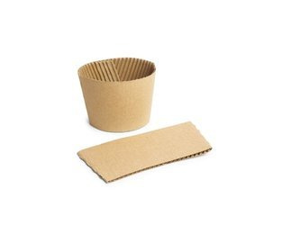 Duża owijka termiczna do kubka do kubka 300 - 400 ml (karton 1000 szt).