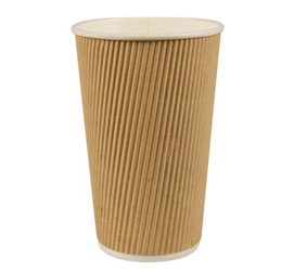 Kubek karbowany poj. 400 ml (paczka 25 szt).