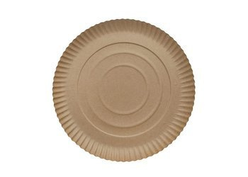 Talerz papierowy kraft śr. 28 cm (paczka 40 szt)