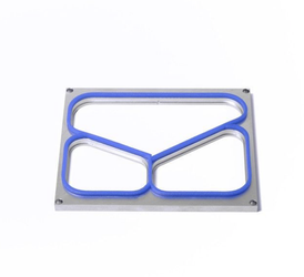 Ramka 3-dzielna COLT, pasuje do zgrzewarki AG02MP do tacek 227 mm x 178 mm Ilość: ( 1 szt). 