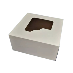 Pudełko na tort z oknem 18 x 18 x 9 (paczka 50 szt).