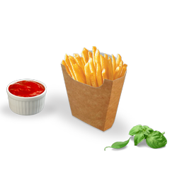 Pudełko na frytki 100 g (paczka 500 szt).