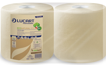 Ręcznik rola maxi ECONATURAL 800 długość 200 m (paczka 800 listków - 2 rolki).