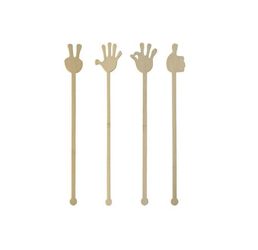 Mieszadełka do drinków HANDS (paczka 100 szt).