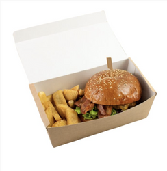 Lunch box ze skrzydełkami 22 x 12 x 7,5 (paczka 100 szt).