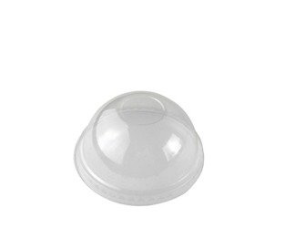 Pokrywka PLA wypukła z otworem  do kubka 300 - 600 ml (paczka 50 szt).