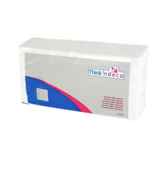 Serwetka biała 2-warstwowa 33 x 33 (paczka 250 szt).