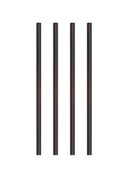 Słomka wielorazowa z PP średnica 7 mm, długość 150 mm (paczka 500 szt).