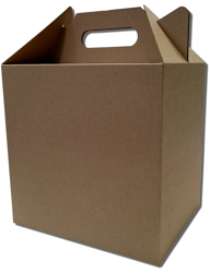 Pudełko do transportu dań - cateringowe 23 x 19 x 23 (paczka 50 szt).