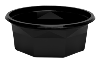 Opakowanie okrągłe rPET poj. 250 ml (paczka 40 szt).