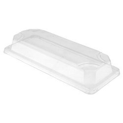 Pokrywka do tacki na sushi 19 x 13,6 x 3,2 (paczka 50 szt).