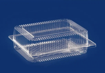 Pojemnik prostokątny ze zintegrowaną pokrywką 21,6 x 17,6 x 7,2 (paczka 50 szt)